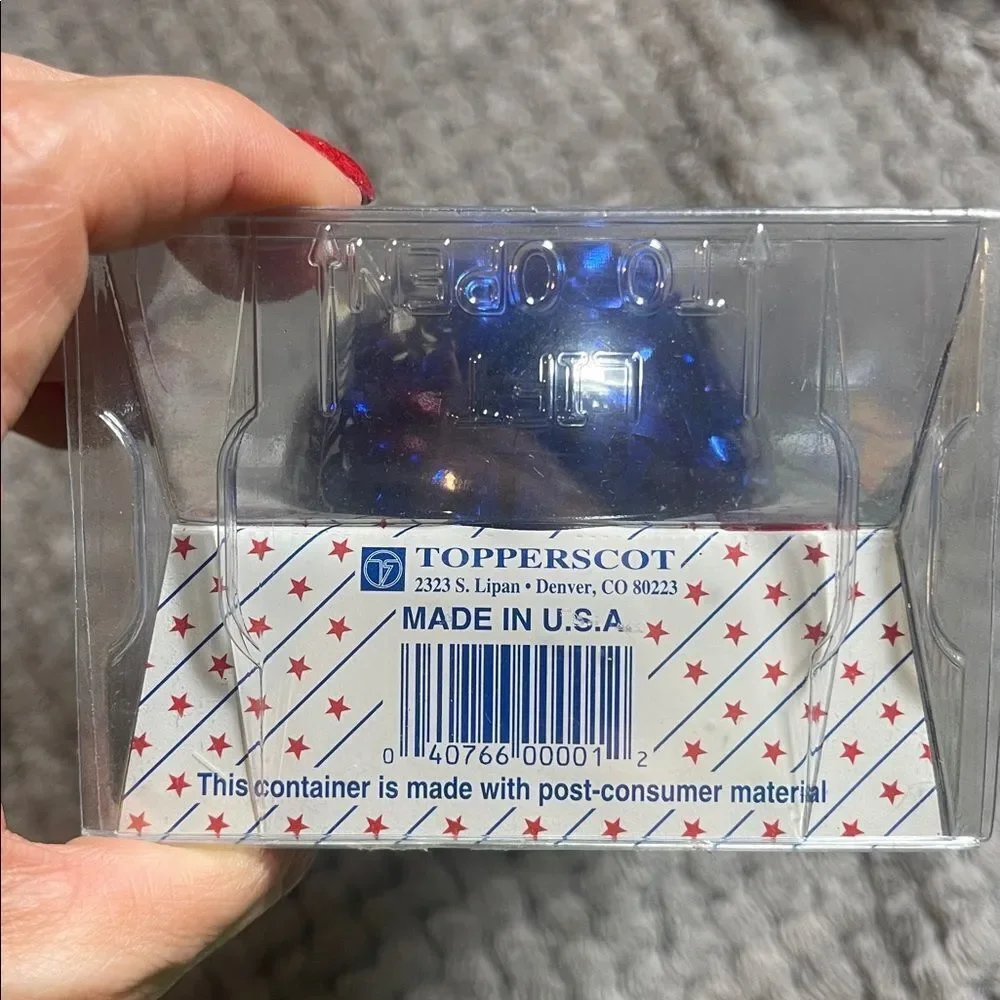 Blue Yankees Ornament new